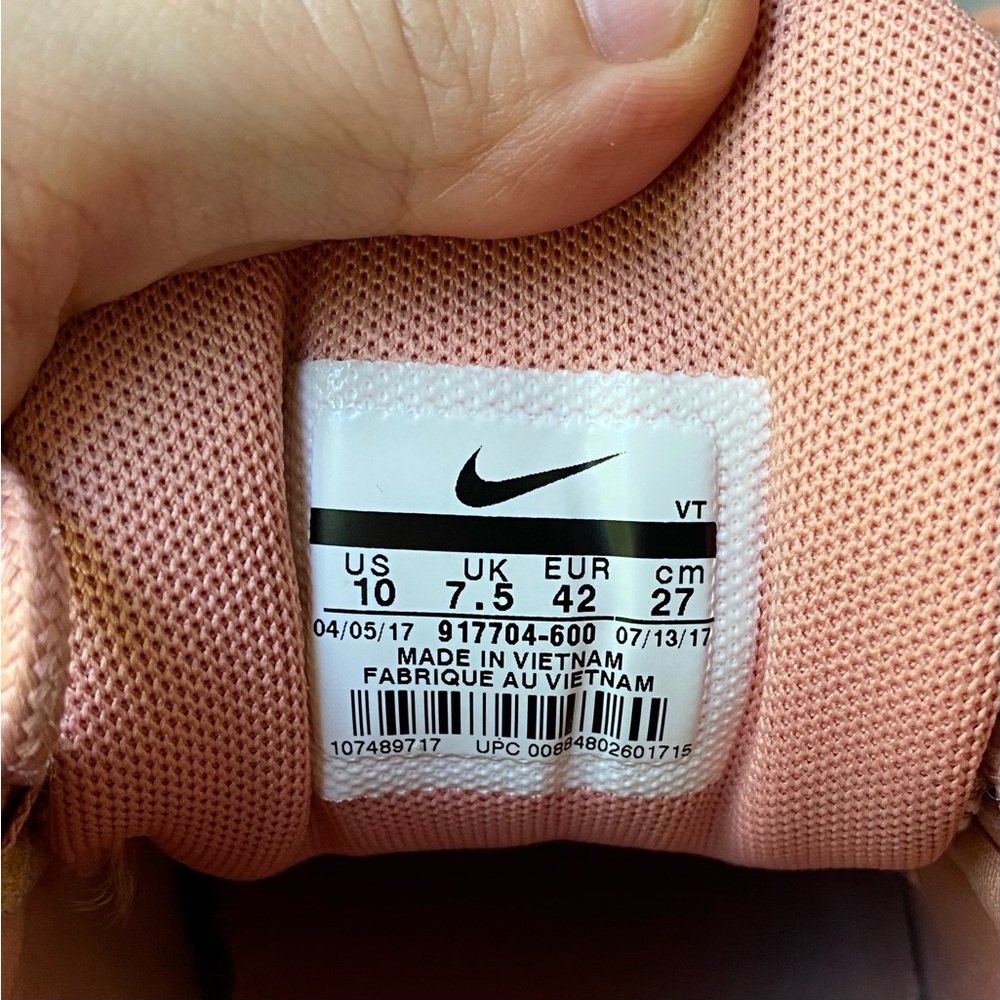 Nike Women's Air Max 97 Slip-On Sneakers Pink Tan White - Picture 13 of 14